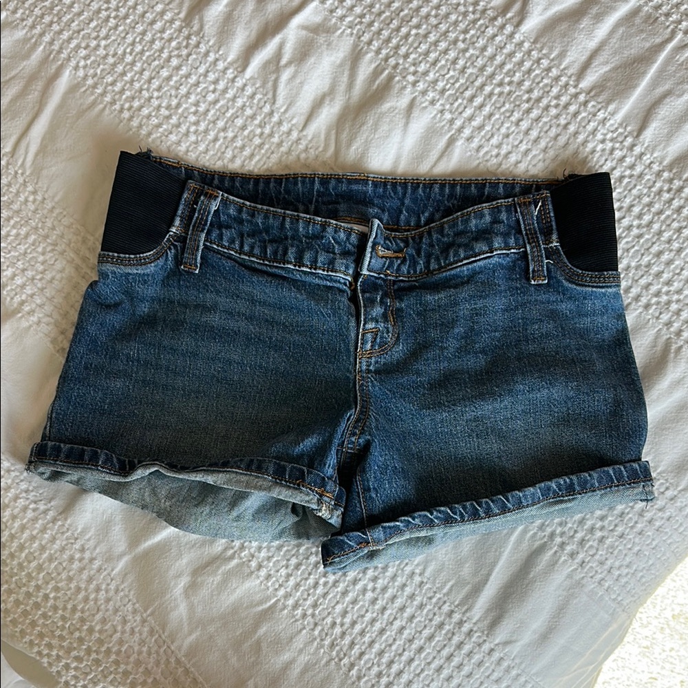 Maternity Jean Shorts